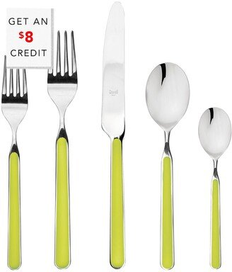 5Pc Flatware Set With $8 Credit-AH