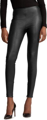 Eleanora Leather Skinny Pants-AA