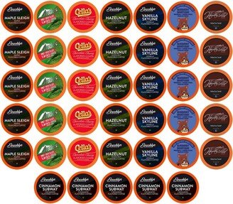 Two Rivers Coffee Coffee Pods, 2.0 Keurig K-Cup Brewer Compatible, Sampler Pack, 40 Count