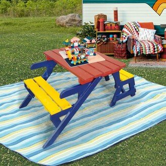 All in one Kids Multi Functional Arm Chair, Table and 2 Benches
