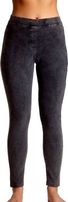 ANGEL High Rise Jegging In Dark Charcoal