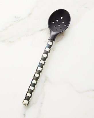 Courtly Check Slotted Spoon, Black-AA