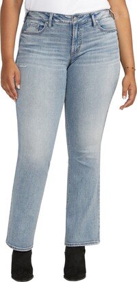 Plus Size Britt Low Rise Curvy Fit Slim Bootcut Jeans