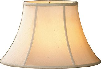 Couture Bell Lamp Shade - Ivory Silk 16