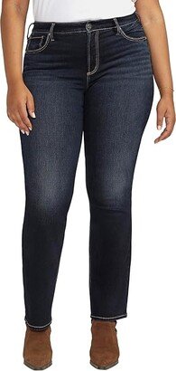 Plus Size Avery High-Rise Slim Bootcut Jeans W94627EDB484 (Indigo) Women's Jeans