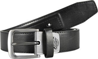 Men's Industrial Strength Metal Logo Tab Belt