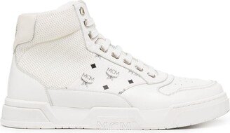 Skyward monogram high-top sneakers