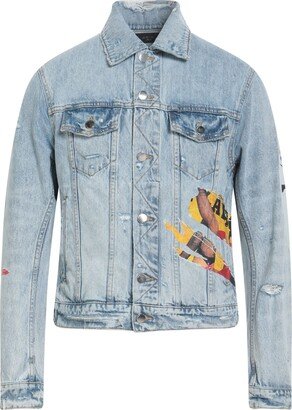 AMIRI x PLAYBOY Denim Outerwear Blue