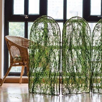 RusticReach Artificial Moss Screen Panel