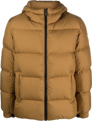 Hooded Duck-Down Jacket