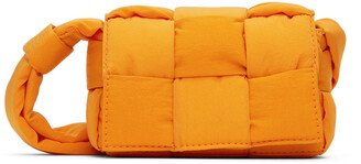Orange Mini Cassette Messenger Bag