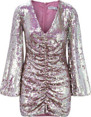 Raevynn Kendra Dress In Pink Sequins