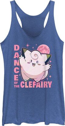 Pokemon Clefairy Dance Women's Racerback Tank Top