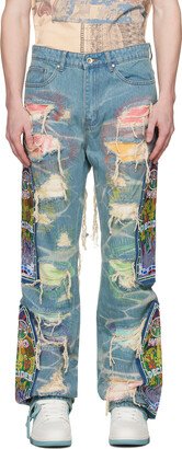 SSENSE Exclusive Blue Jeans