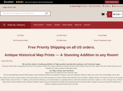 Maps Of The Past Promo Codes & Coupons