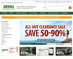Sierra Trading Post Promo Codes & Coupons