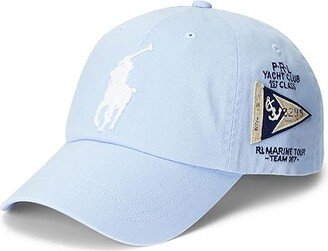 Big Pony Twill Ball Cap (Office Blue) Caps