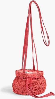 Penelope woven bucket bag-AA