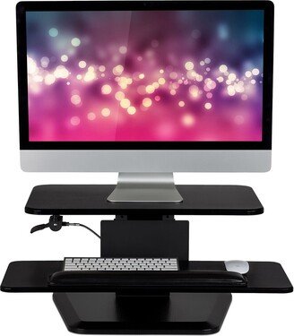 Mount-It! Standing Desk Converter Sit Stand | Height Adjustable