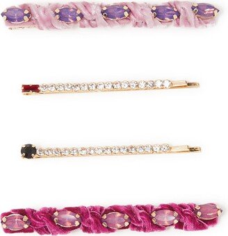 Velvet Glitz Hair Accessories 4 Pack