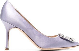 Hangisi 90mm jewel buckle pumps-AA