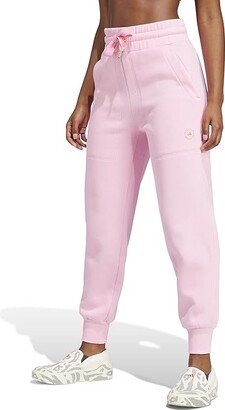 Fleece Sweatpants IN1329 (Semi Pink Glow) Women's Clothing