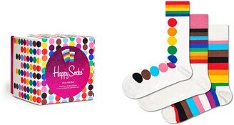 Assorted 3-Pack Pride Socks Gift Set