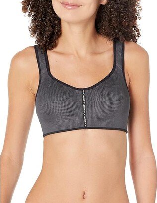 Panalp Air Sport Bra 5560 (Anthracite/Black) Women's Bra