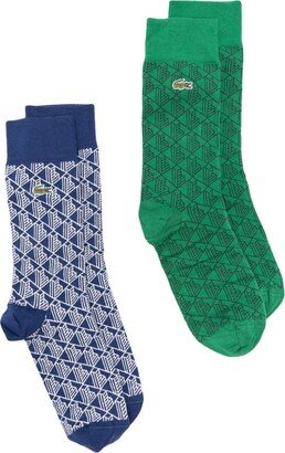 Graphic-Pattern Sock Pack (Pack Of Two)