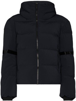 Barsy hooded down ski jacket