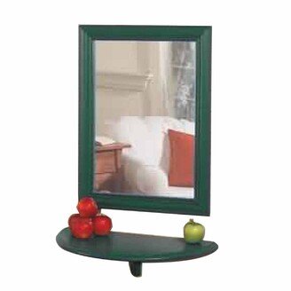 Bayberry Green Pine Mirror 18H X 36W Renovators Supply