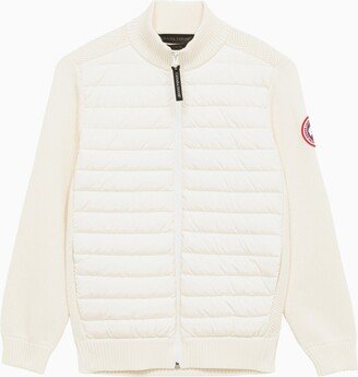 Hybridge ivory wool jacket