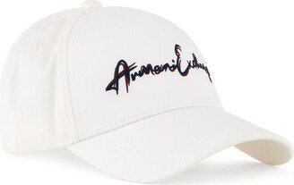 Logo-Embroidered Cotton Baseball Cap-AC