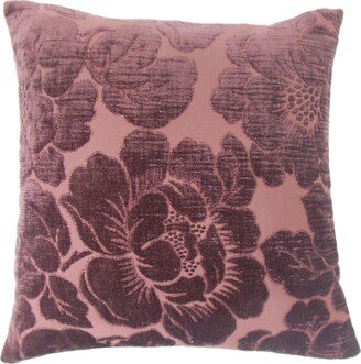 Cenobia Floral Euro Sham Violet