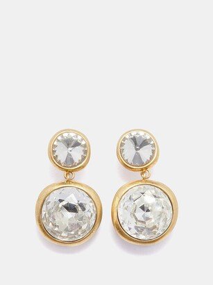 Shining Star Crystal Drop Earrings