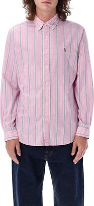 Striped Buttoned Shirt-AG