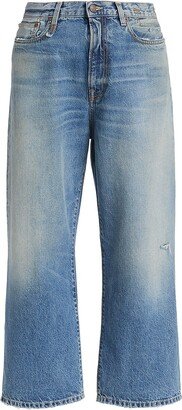 Ankled D'Arcy Wide-Leg Jeans