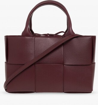 ‘Arco Mini’ Shopper Bag - Burgundy