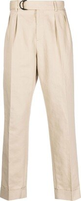 High-Waisted Tailored Trousers