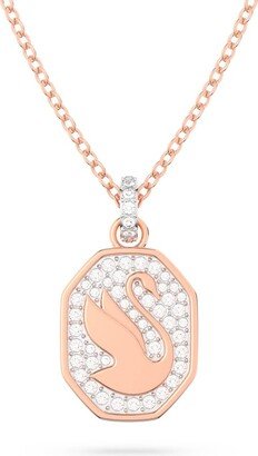 Signum Swan Pendant Necklace