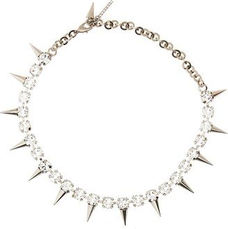 Embellished Chain-Link Necklace-AA