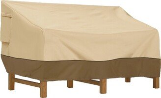 Veranda Deep Patio Loveseat Cover Medium - Light Pebble