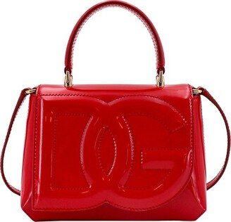 Logo Embossed Top Handle Bag-AG