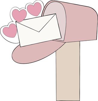 Mailbox With Love Letter Cookie Cutter