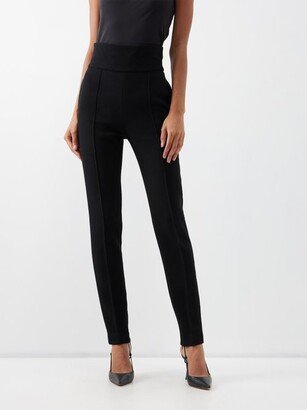 High-rise Wool Trousers