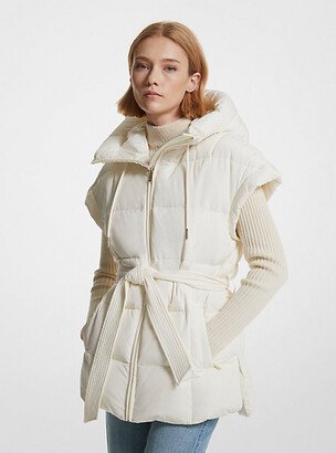 Quilted Puffer Vest-AA