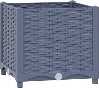 Raised Bed 15.7x15.7x15 Polypropylene