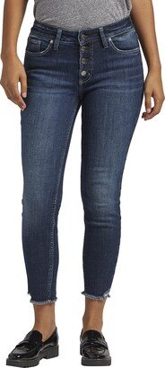 Women's Suki Mid Rise Skinny Crop Jeans