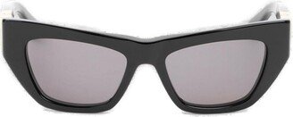 Cat-Eye Frame Sunglasses-AS