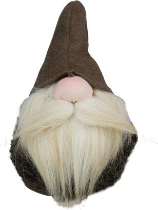 Northlight 8 Brown and White Big Nose Gnome Santa Christmas Decor